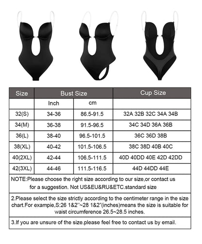 One Body InvisibleLift Backless Bodysuit