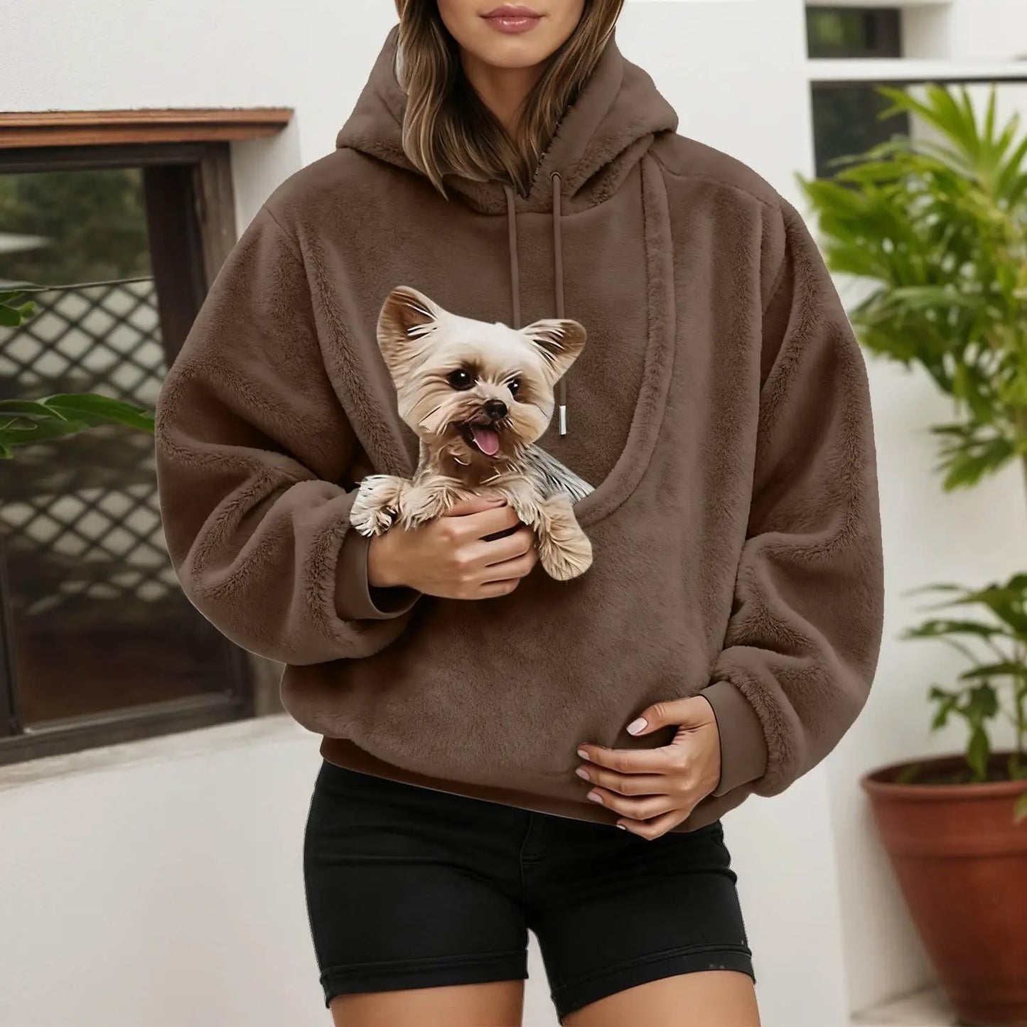 Pet Carrier Hoodie