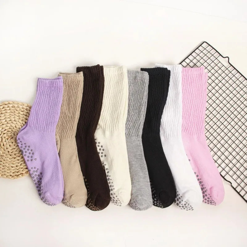 One Body BalanceGrip Knee-High Pilates Socks