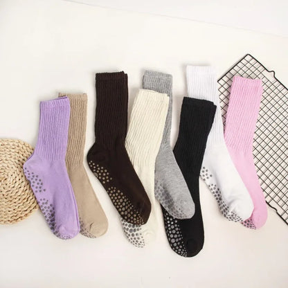 One Body BalanceGrip Knee-High Pilates Socks