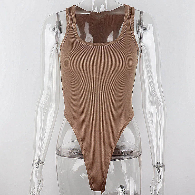 One Body SculptKnit Halter Bodysuit