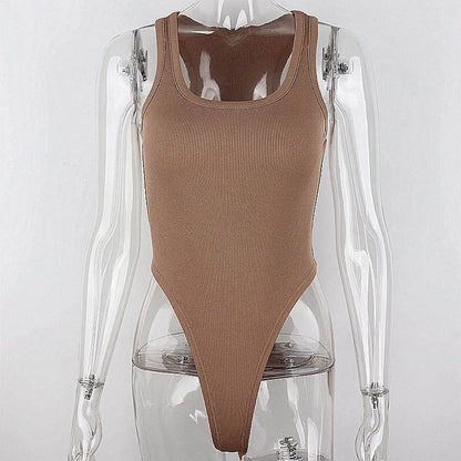 One Body SculptKnit Halter Bodysuit